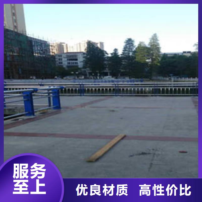 不锈钢碳素钢复合管护栏,不锈钢桥梁护栏保障产品质量