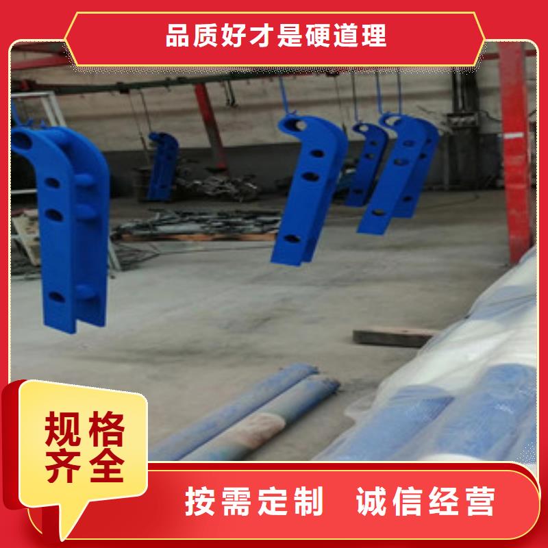 桥梁护栏不锈钢复合管护栏用心制作