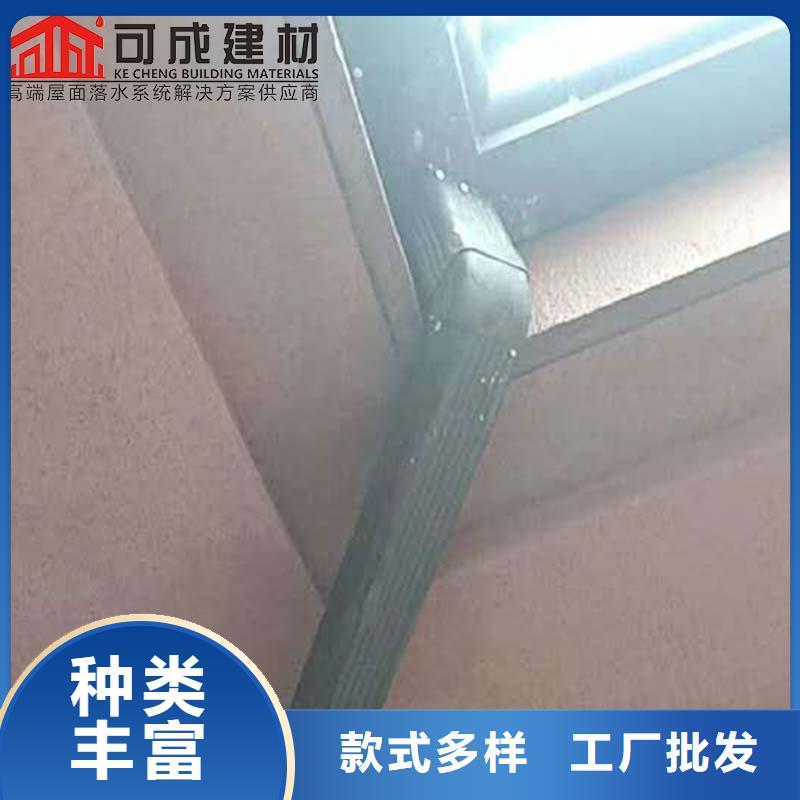 彩钢镀铝锌雨水管生产基地