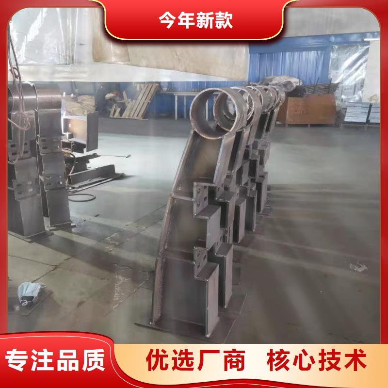 灯光护栏道路防撞护栏来图定制