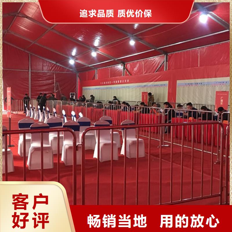 铁马护栏出租 仓库篷房出租有实力