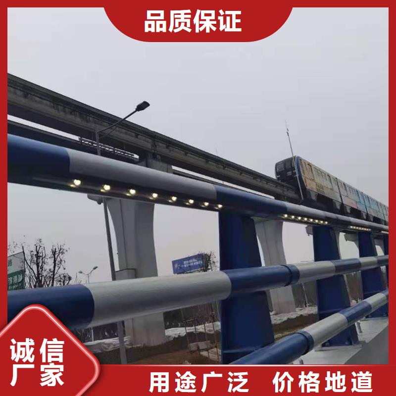 求购201不锈钢桥梁灯光护栏山东金鑫金属制造有限公司防撞护栏立柱