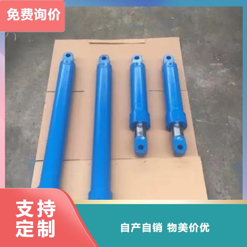 【油缸导轨式升降机老客户钟爱】