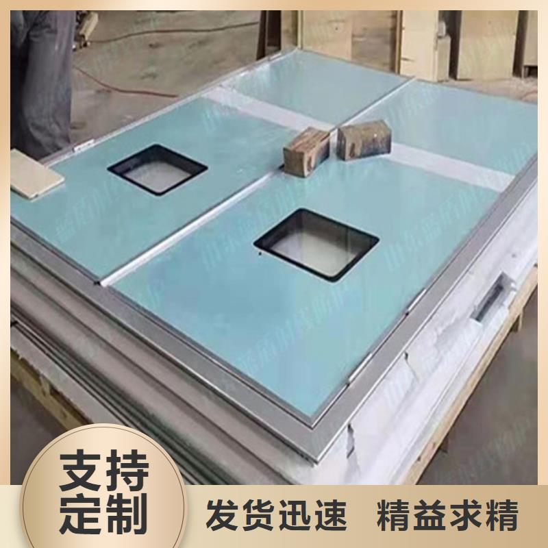 双扇电动防护铅门不怕同行比质量