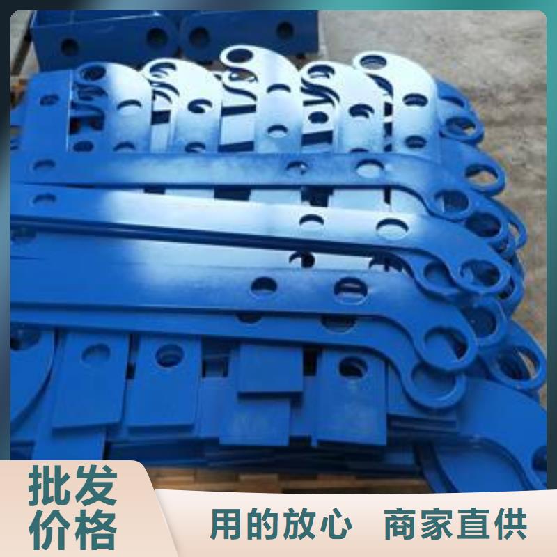 不锈钢桥梁防撞护栏河道景观灯光护栏-不锈钢复合管质量上乘