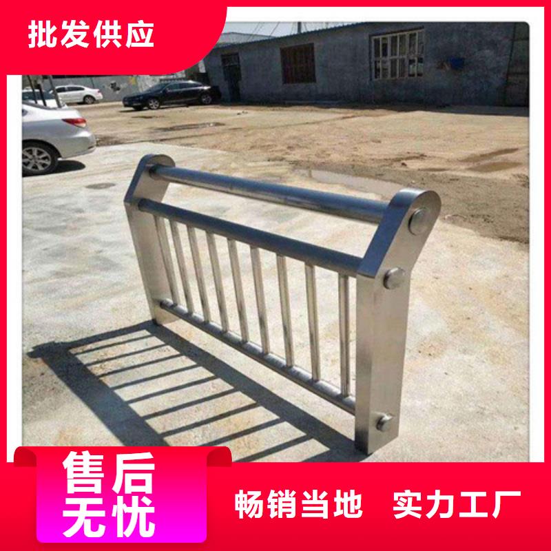 不锈钢桥梁防撞护栏河道景观灯光护栏【不锈钢复合管】优良工艺