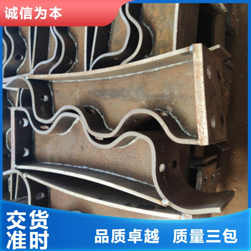 景区不锈钢灯光景观栏杆加工定做
