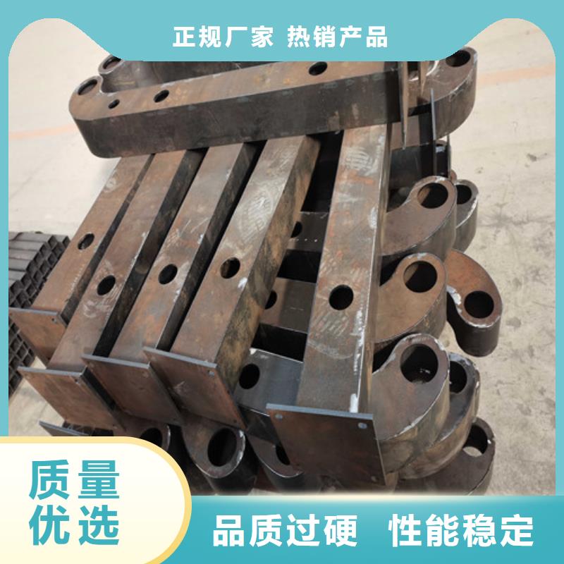 不锈钢复合管防撞护栏不锈钢立柱严格把控每一处细节