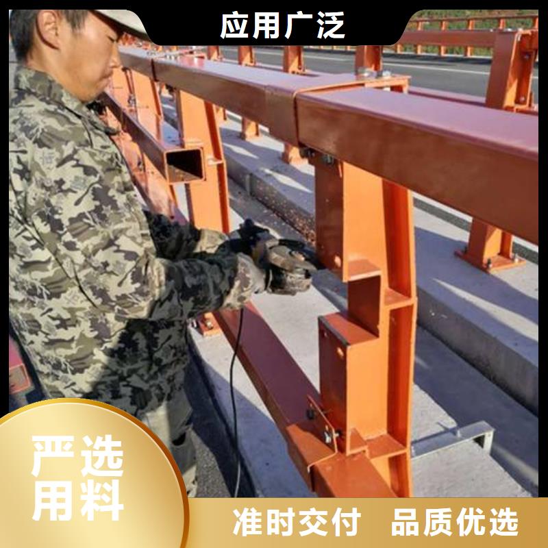 不锈钢复合管防撞护栏 不锈钢复合管护栏细节严格凸显品质