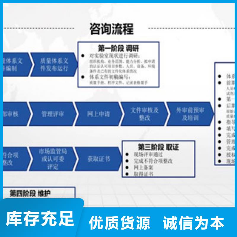 CMA资质认定CMA费用和人员条件我们更专业
