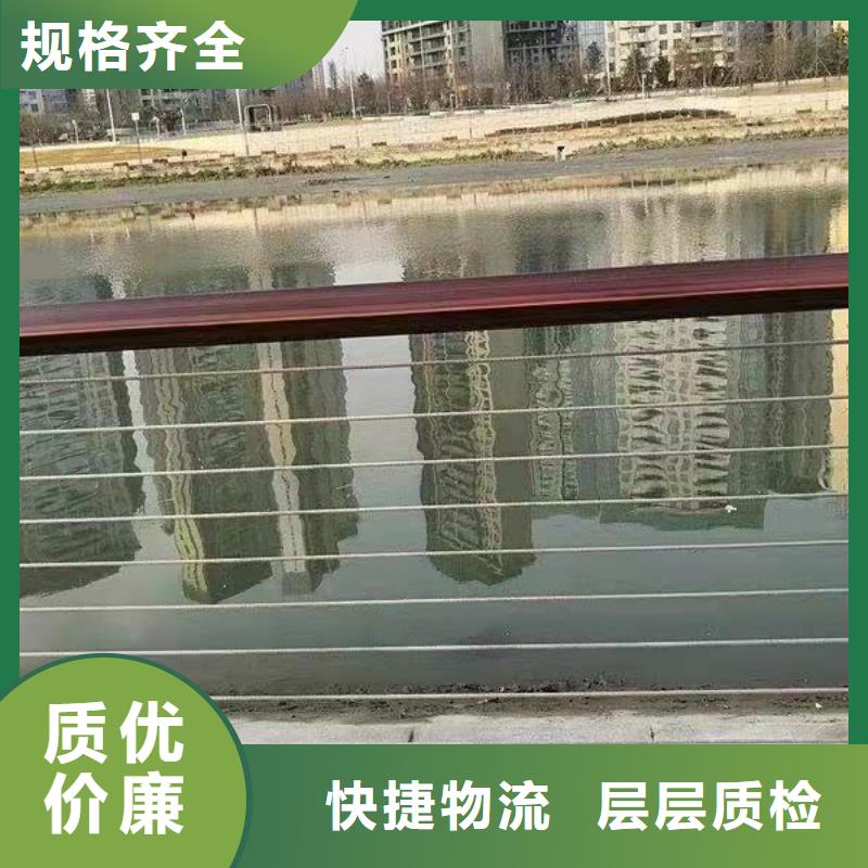 防撞不锈钢复合管护栏来厂实地考察