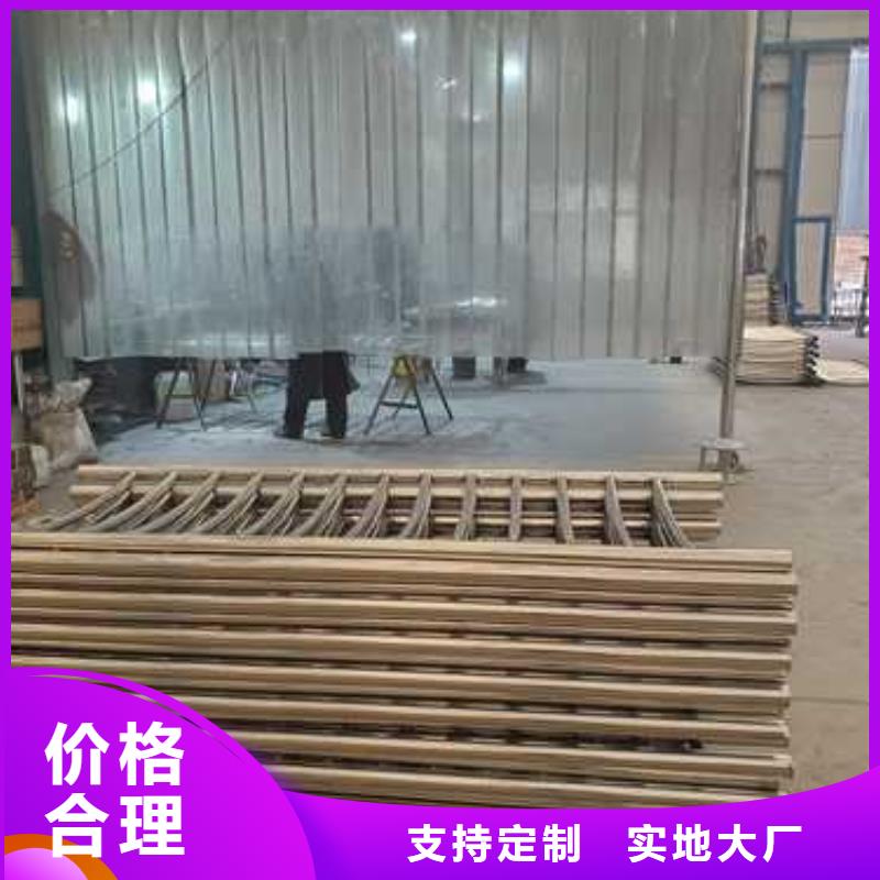 【护栏热镀锌立柱产品实拍】
