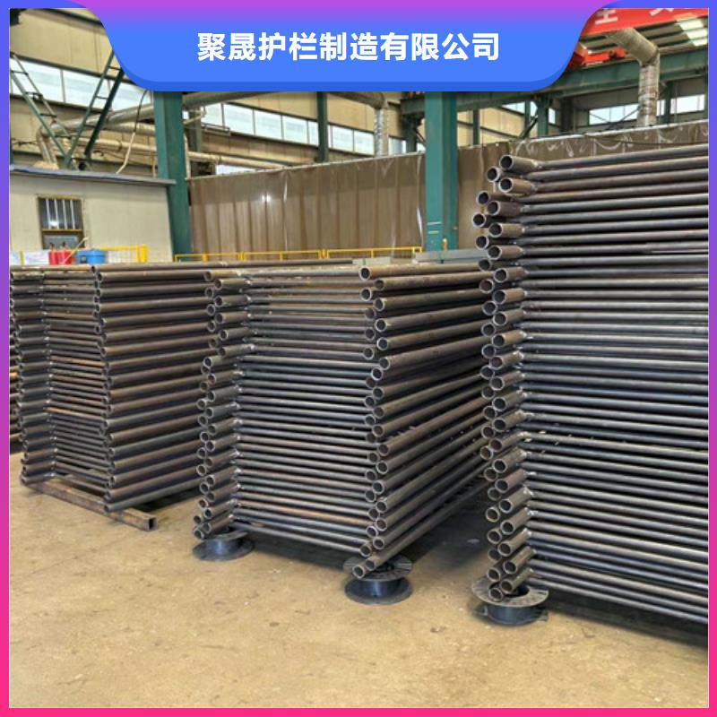 不锈钢碳素钢复合管护栏防撞立柱实体厂家支持定制