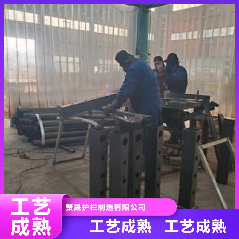 不锈钢碳素钢复合管护栏桥梁防撞护栏厂N年生产经验