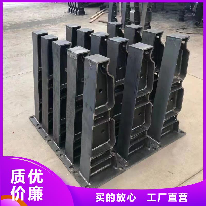 不锈钢碳素钢复合管护栏桥梁防撞护栏厂快速报价