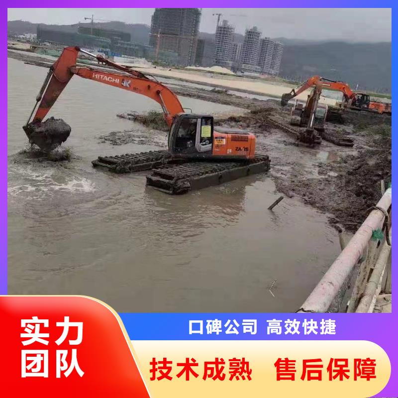 水陆挖掘机水挖机租赁品质好