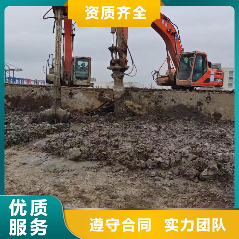 水陆挖掘机【水路两栖勾机租赁】实力商家