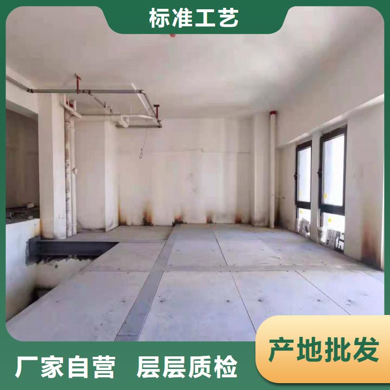 水泥压力板钢结构夹层隔断板产品实拍