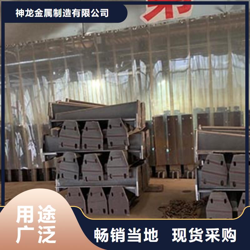 【景观护栏】-钢背木护栏产地工厂