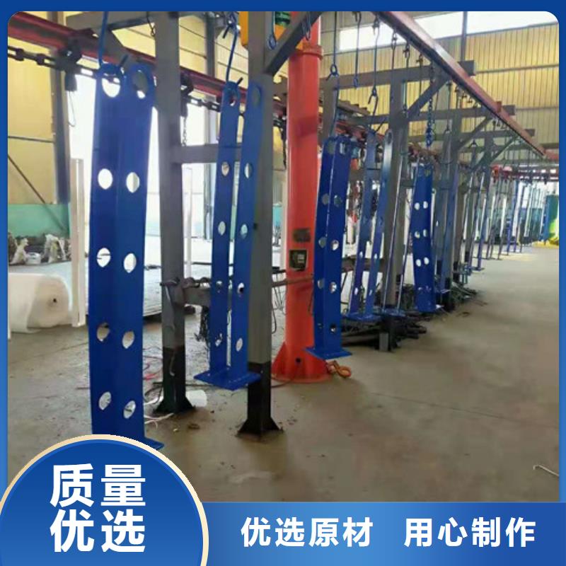 【桥梁护栏】-镀锌喷塑防撞栏打造行业品质