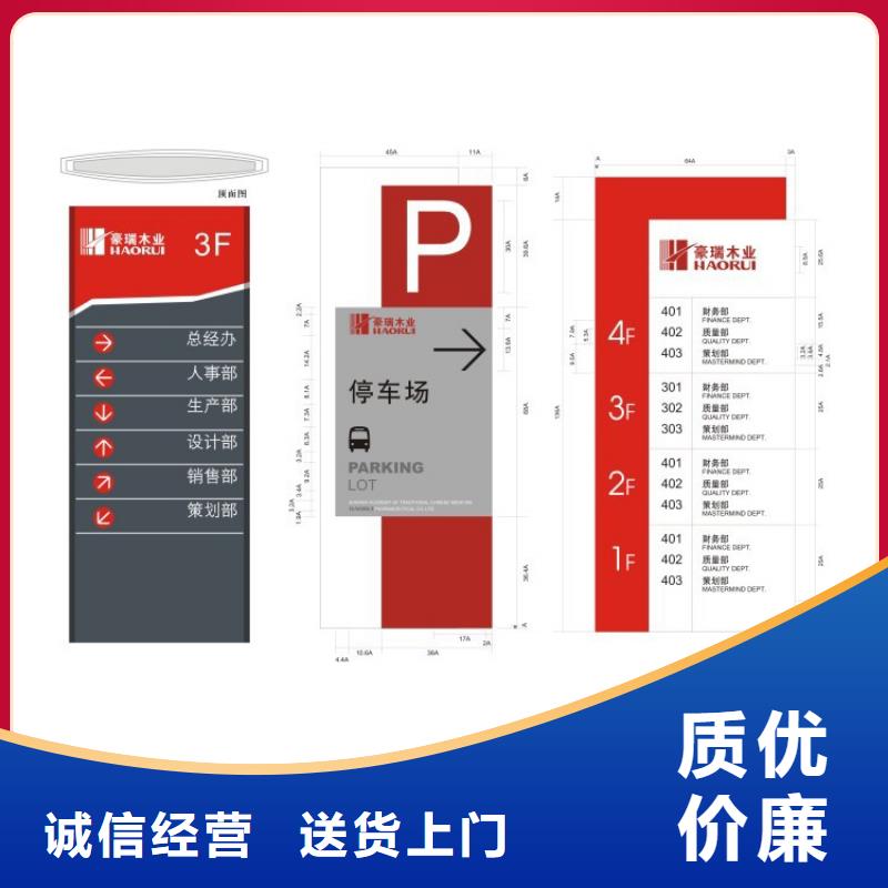 园林导视牌标识解决方案