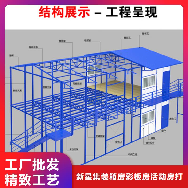 折叠钢结构彩板房鄂尔多斯东胜