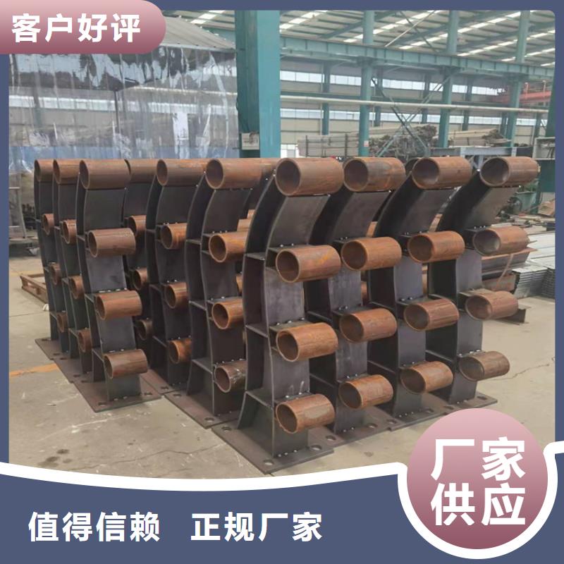 河道景观护栏灯光来厂考察