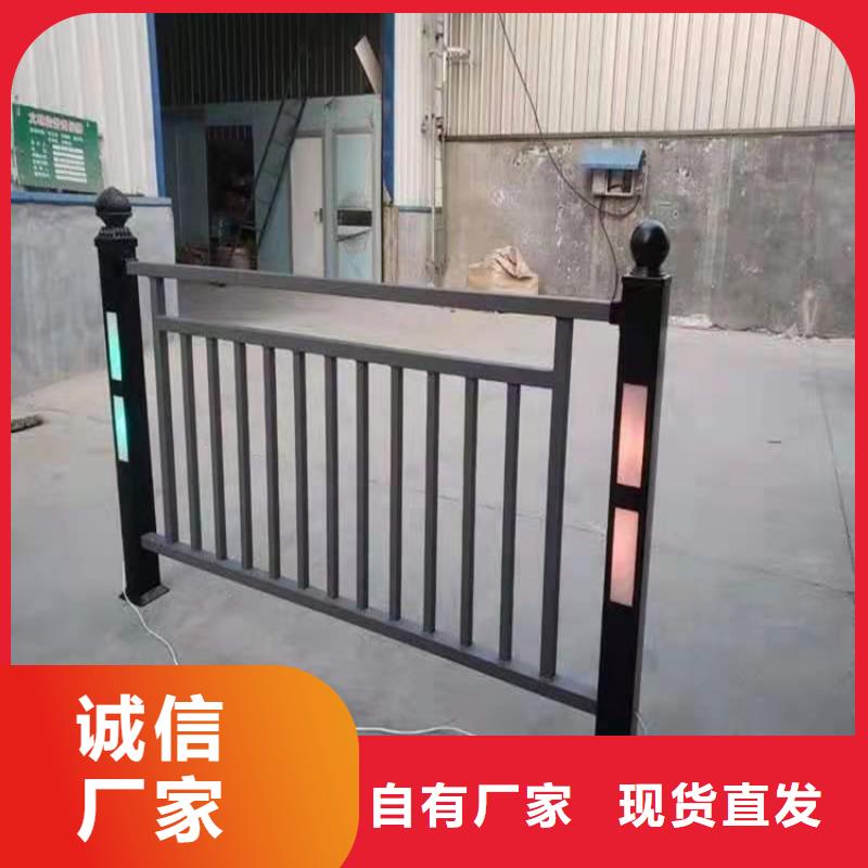 河道景观护栏灯光来厂考察