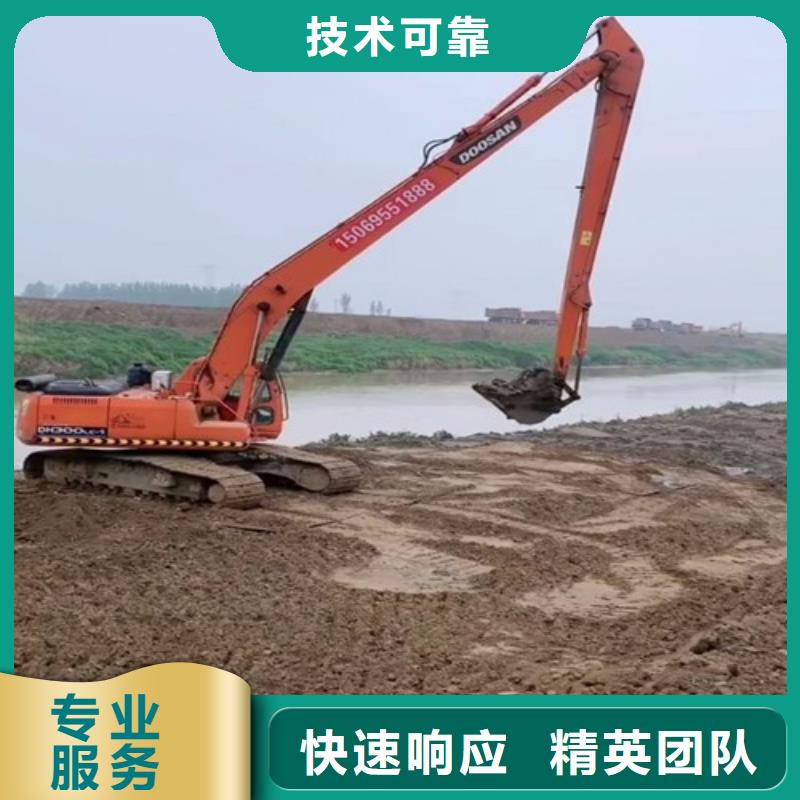 挖掘机22米加长臂挖掘机出租经验丰富