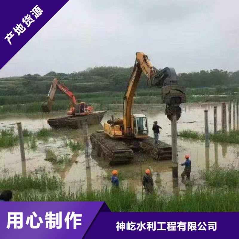 鱼塘清理挖掘机出租全国走货