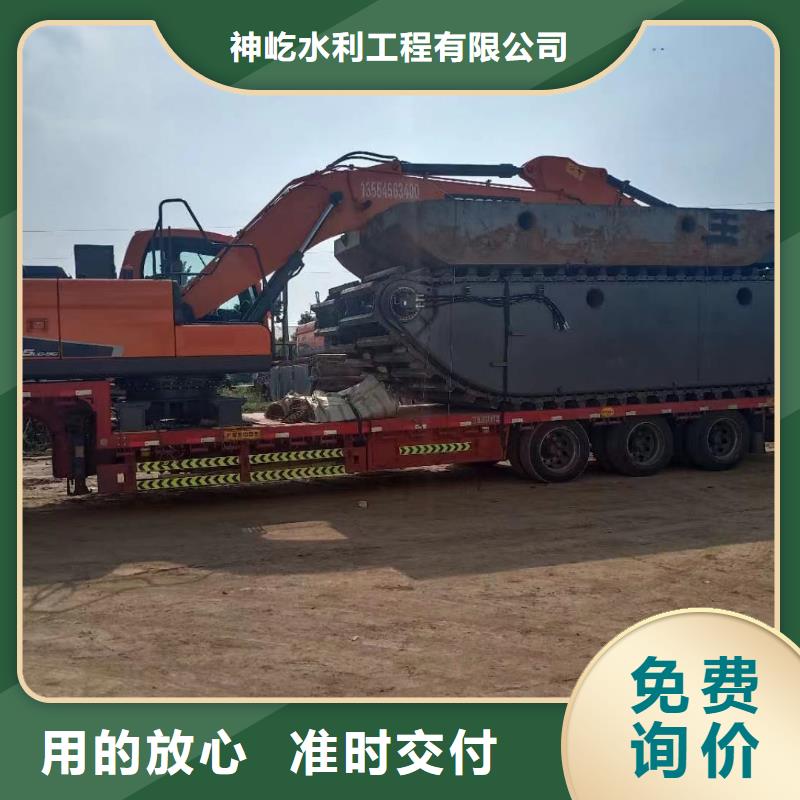 水上挖掘机出租河道清淤设备款式多样