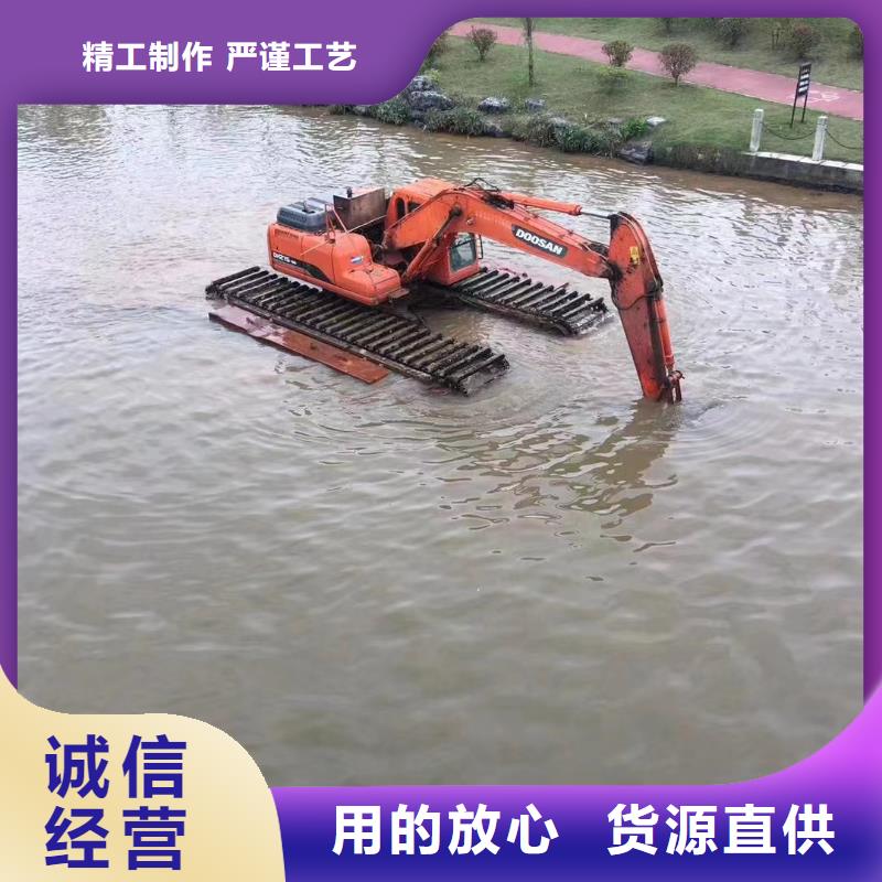 【水上挖掘机出租】河道清淤设备一站式采购方便省心