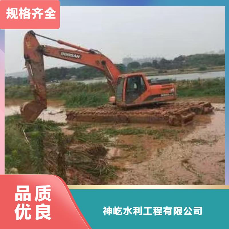 水上挖掘机出租挖掘机租赁专业的生产厂家