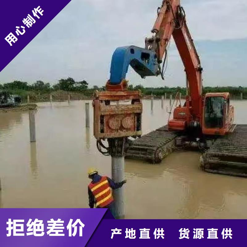 水上挖掘机出租水上挖机实力派厂家