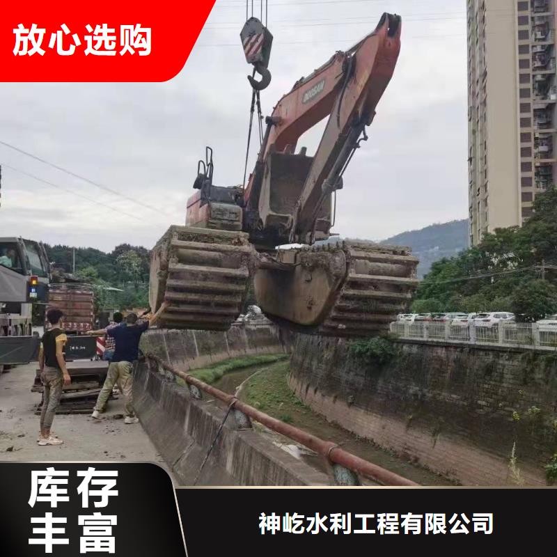 快速:清理河道的挖掘机租赁厂家