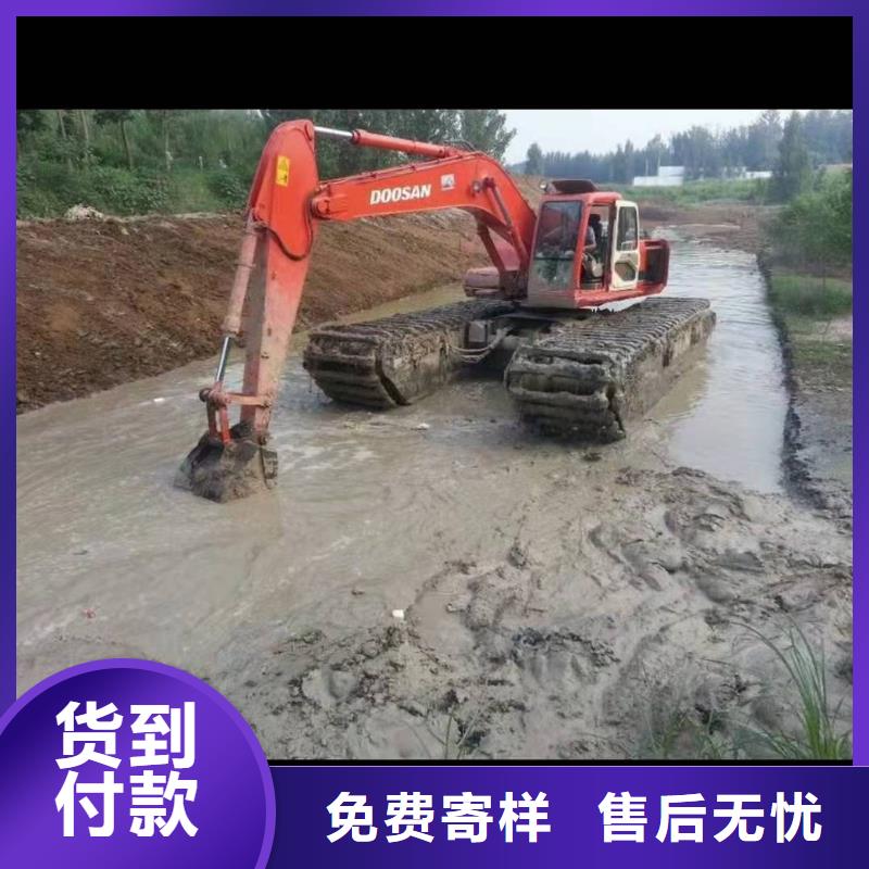 水上挖掘机出租水陆挖掘作业种类丰富