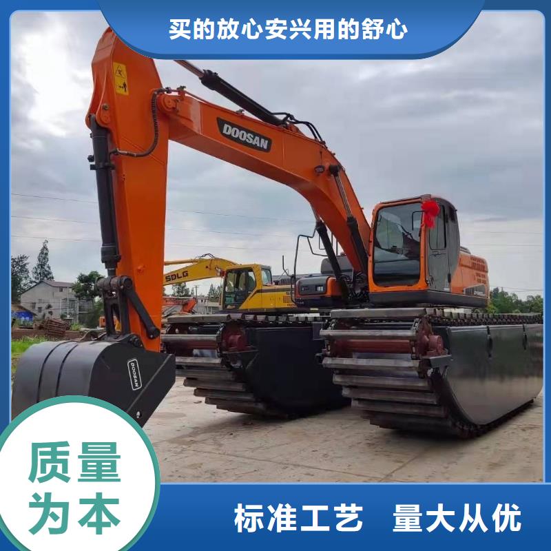 水上挖掘机出租水陆挖掘作业种类丰富