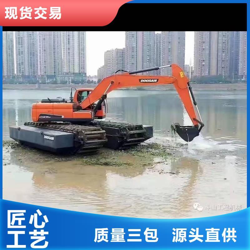 水上挖掘机出租水陆挖掘作业种类丰富