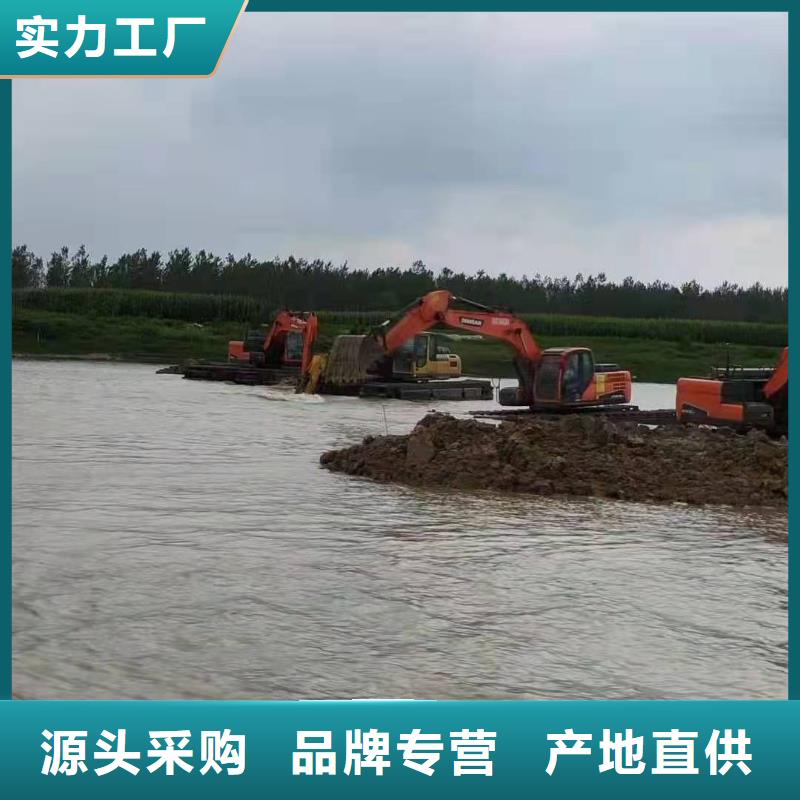 水上挖掘机出租水陆挖掘作业种类丰富