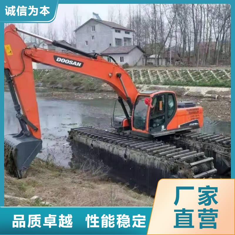 水上挖掘机出租水陆挖掘作业种类丰富