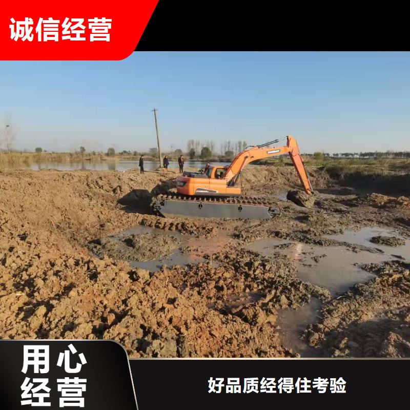 水上挖机出租 水下挖掘机出租实力公司
