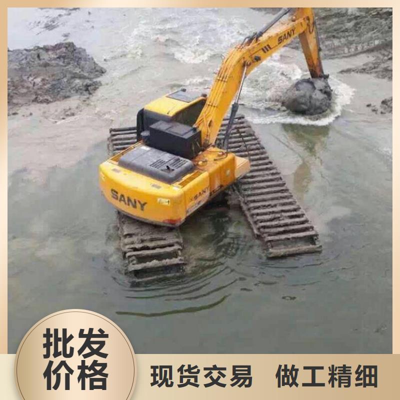 水上挖机出租 水下挖掘机出租实力公司