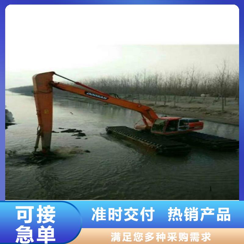 【水上挖机出租】水下挖掘机租赁实力公司