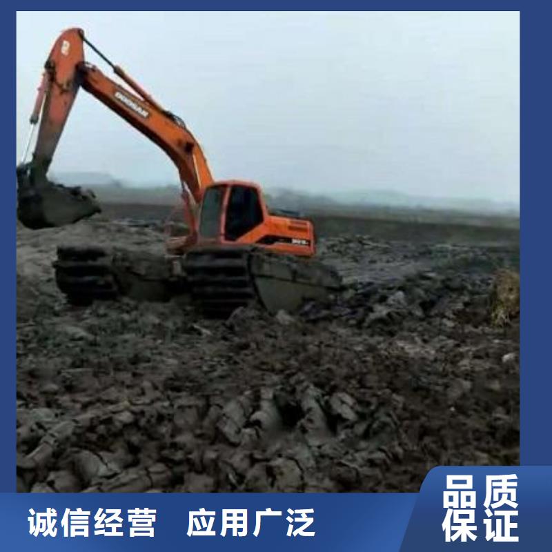 【水上挖机出租】水下挖掘机租赁实力公司