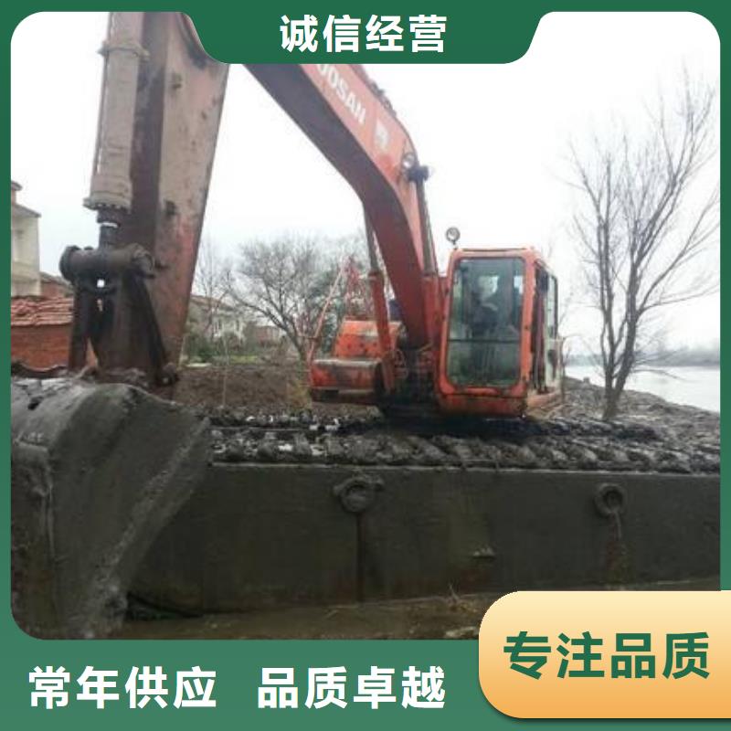 水上挖机出租 水下挖掘机出租实力公司
