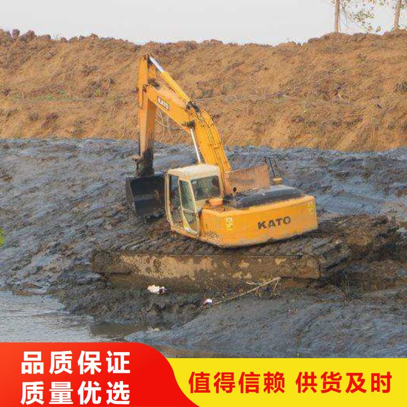 水上挖机出租 水下挖掘机出租实力公司