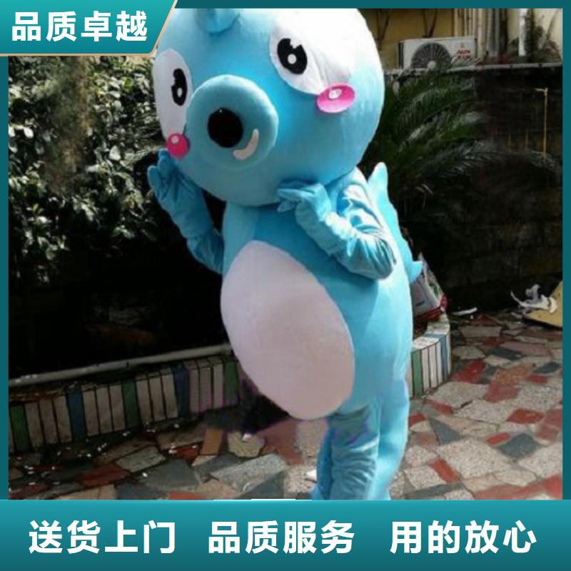 天津卡通人偶服装制作厂家,迎宾毛绒公仔环保的