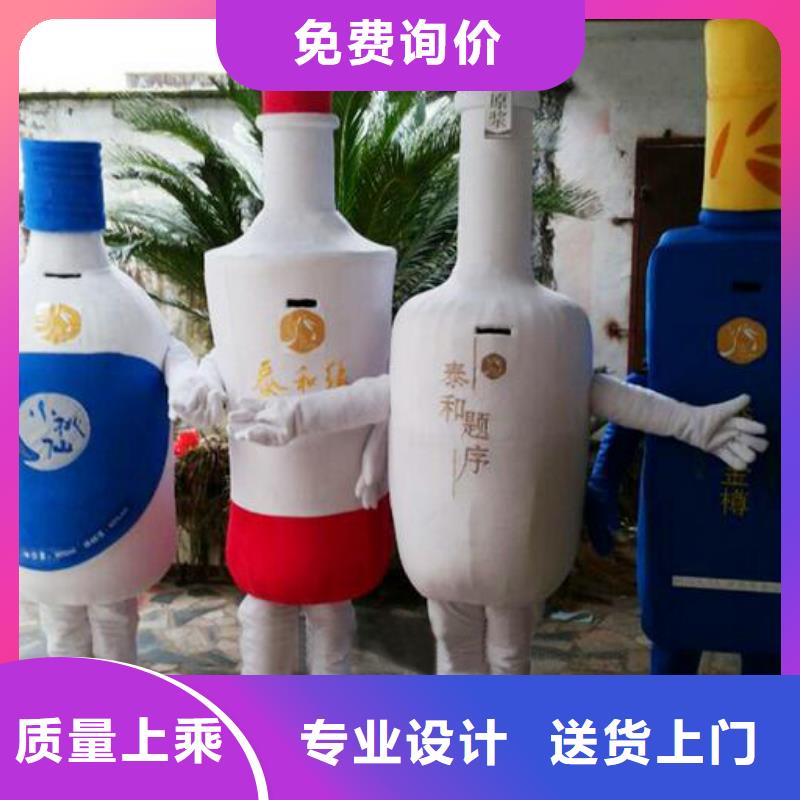 山东青岛卡通人偶服装制作什么价/迎宾毛绒娃娃售后好