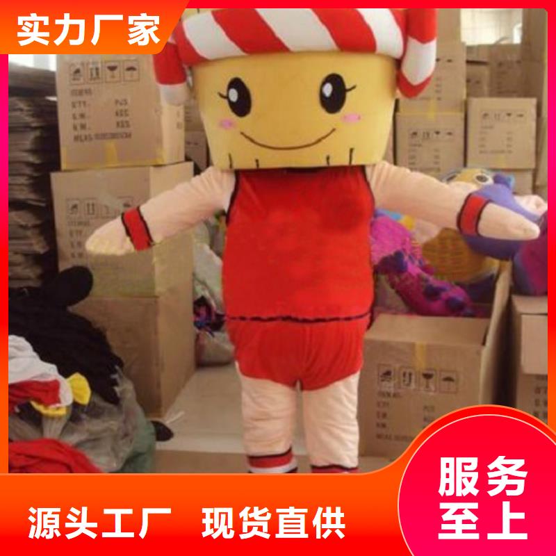 流行人偶服装定制厂家,人穿玩偶服工艺高