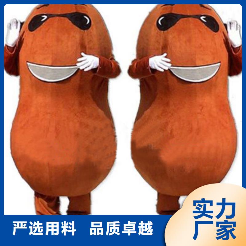 行走人偶服装定制厂家,套头玩偶服信誉好
